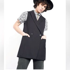 WILDFANG Empower Double Breasted Vest (L)